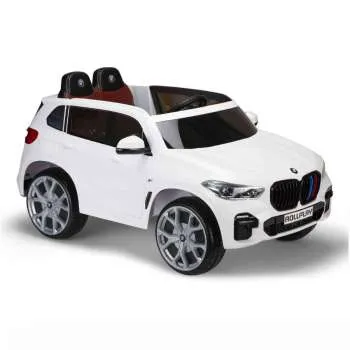 BMW X5 M ride on (beli, daljinski, na akumulator, punjač) 