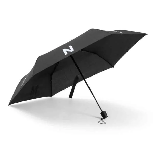 MINI Umbrella Foldable Wordmark (crni) 