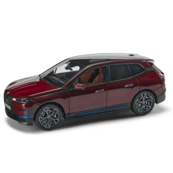 BMW Miniatur iX 1:18 (dunkel rot met) 