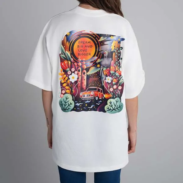DREAM BIG AND LOVE BIGGER Hipigram x MINI Ženska Majica 