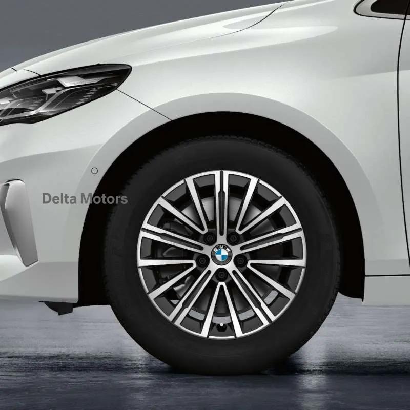 BMW V-spoke 833, Gunmetal Grey diamond polished X1 U11 