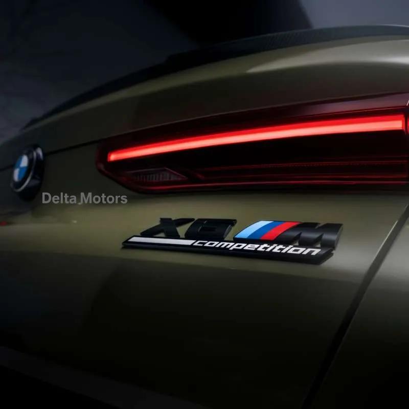 X6M Competition label 