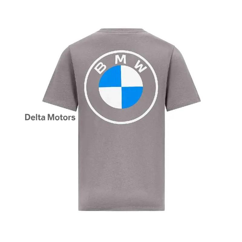 BMW MAJICA Logo reverse Unisex (siva, L) 