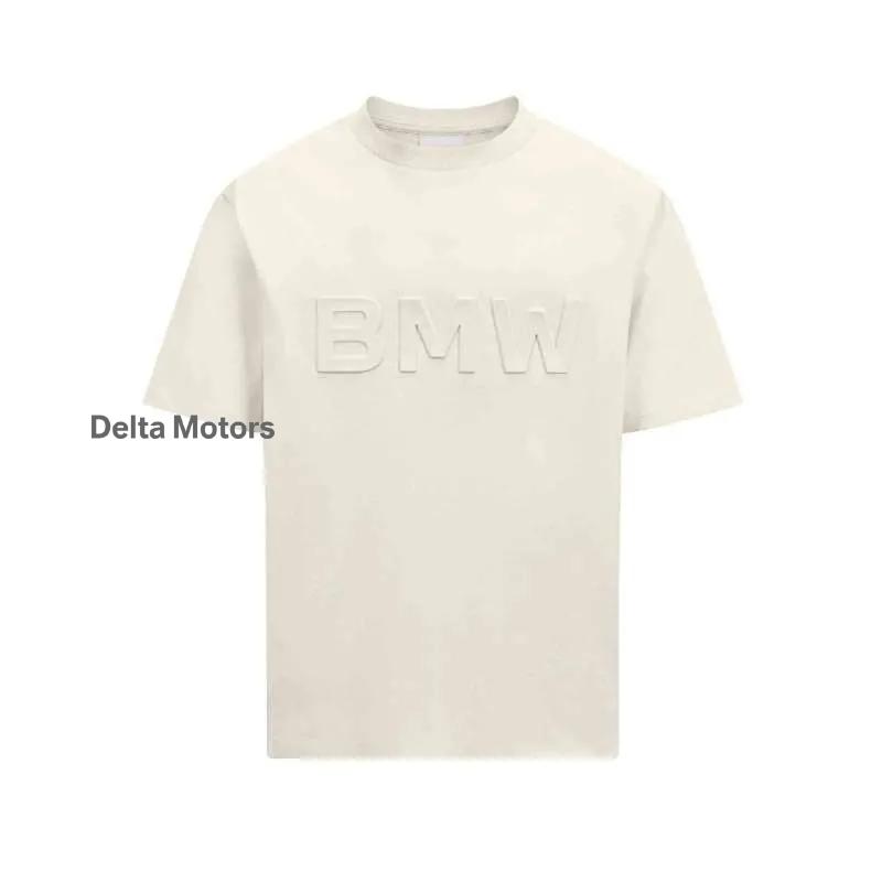 BMW MAJICA T-Shirt geprägt Unisex (bež, XXL) 