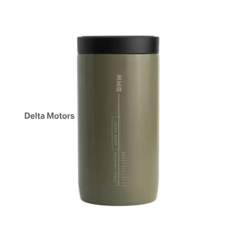 BMW Termos push 330ml (zelena/bež, OS) 