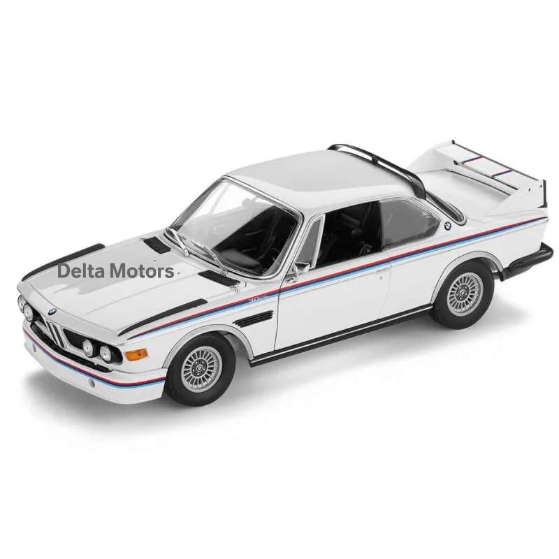 BMW Miniatur 3.0 CSL, 1:18 (white) 