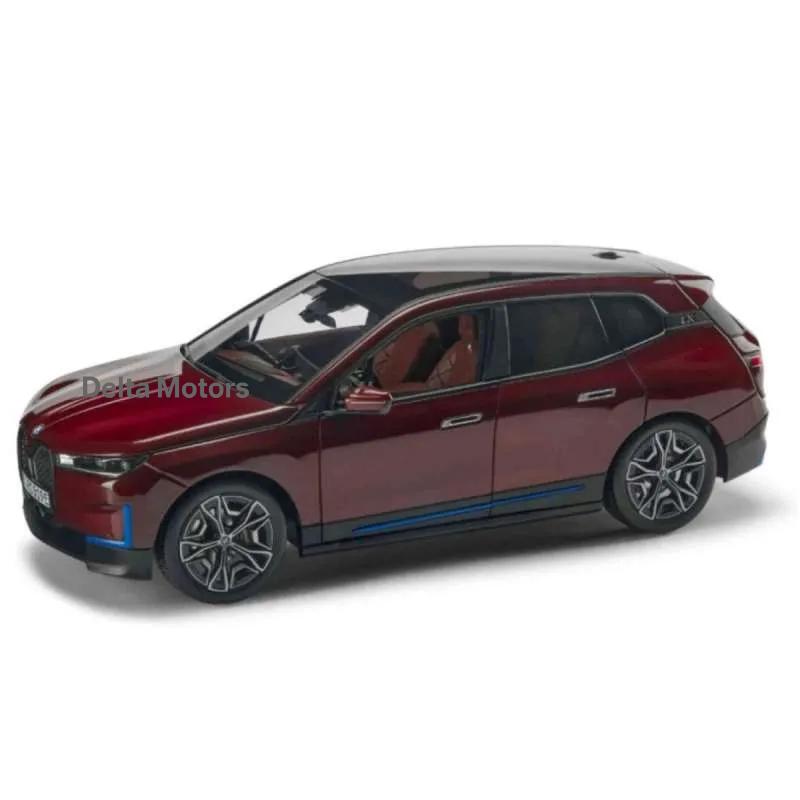 BMW Miniatur iX 1:18 (dunkel rot met) 