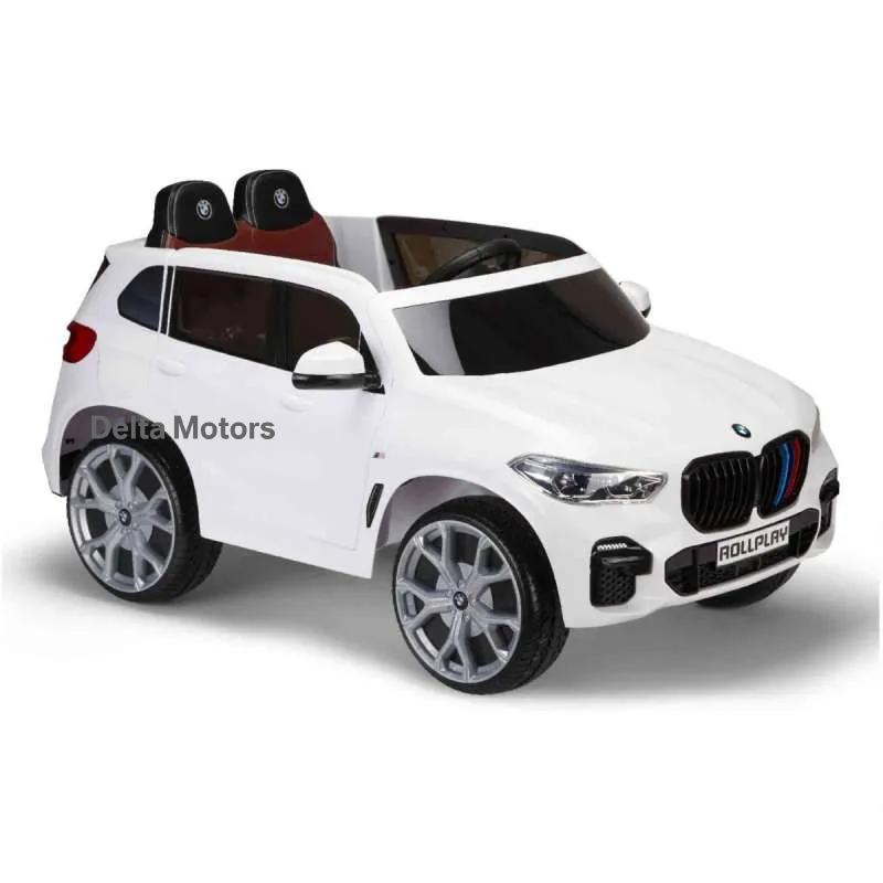 BMW X5 M ride on (beli, daljinski, na akumulator, punjač) 